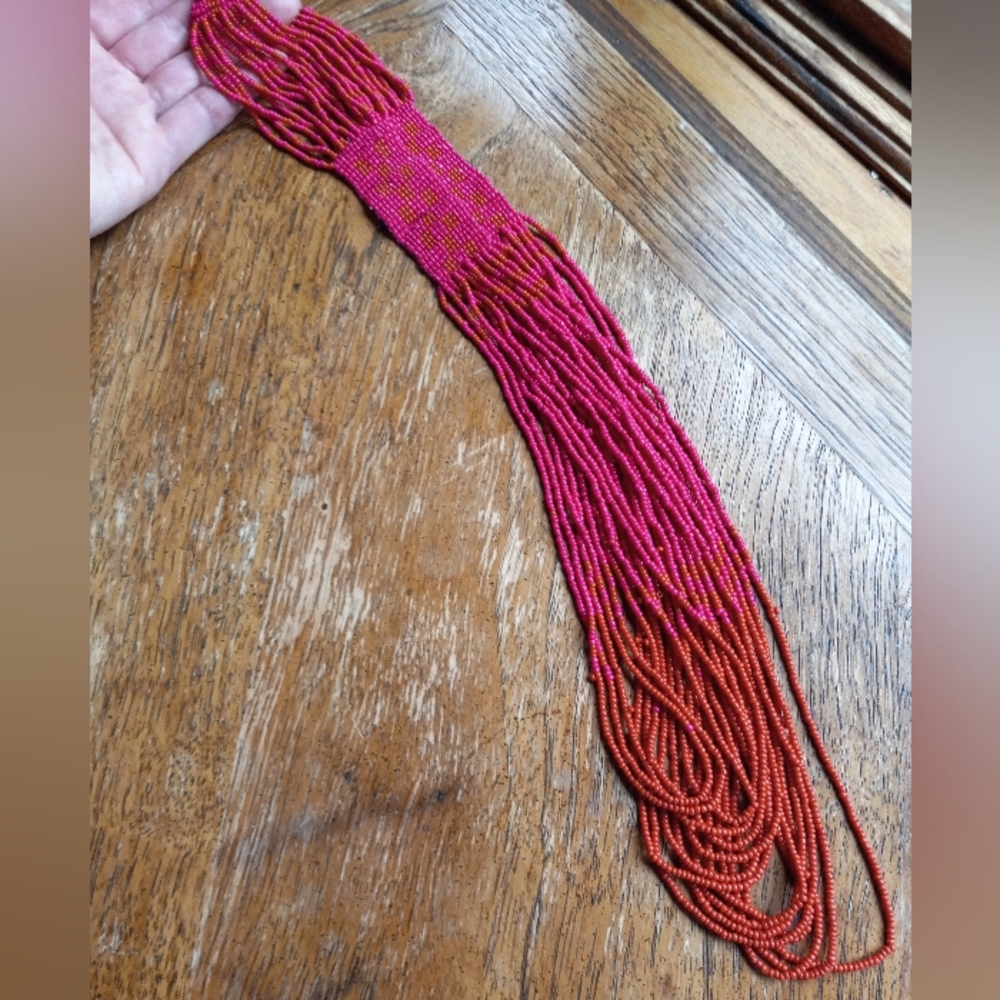 Pink And Orange Multi String Waist Beads!!!! - Picture 6 of 8